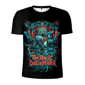 Мужская футболка 3D спортивная с принтом The Black Dahlia Murder в городе Новоалтайск, 100% полиэстер с улучшенными характеристиками | приталенный силуэт, круглая горловина, широкие плечи, сужается к линии бедра | death metal | tbdm | the black dahlia murder | группы | метал | музыка | рок