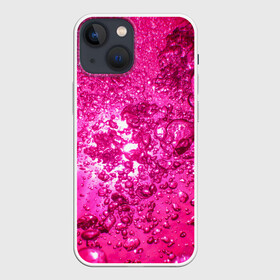 Чехол для iPhone 13 mini с принтом Розовые Пузырьки в городе Новоалтайск,  |  | абстрактный розовый | неоновый розовый | розовая вода | розовый мир