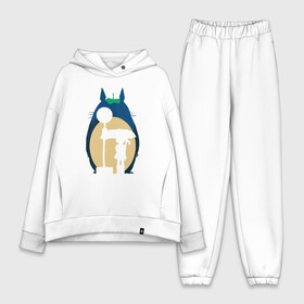 Женский костюм хлопок Oversize с принтом Street Totoro в городе Новоалтайск,  |  | ghibli | japan | nature | neigbor | neighbour | totoro | анимация | аниме | гибли | друг | животные | лес | милый | мир | миядзаки | мой сосед тоторо | мульт | мультфильм | природа | сосед | тоторо | хаяо | хранитель | япония