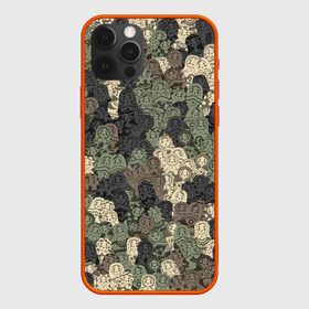 Чехол для iPhone 12 Pro Max с принтом Камуфляж из матрёшек в городе Новоалтайск, Силикон |  | Тематика изображения на принте: matryoshka | камуфляж | матрешка | милитари | паттерн | россия | русский | славянский | хаки