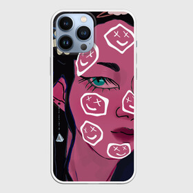 Чехол для iPhone 13 Pro Max с принтом бед герл в городе Новоалтайск,  |  | азиаты | девушка | рисунок | смайлы