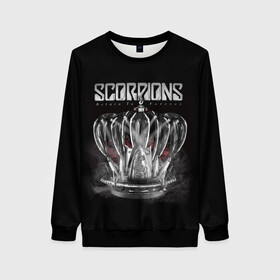 Женский свитшот 3D с принтом SCORPIONS в городе Новоалтайск, 100% полиэстер с мягким внутренним слоем | круглый вырез горловины, мягкая резинка на манжетах и поясе, свободная посадка по фигуре | chainge | forever | germany | grunge | king | metal | music | punk | return | rock | scorpions | wind | ветер | германия | гранж | корона | метал | панк | перемен | рок | скорпионс | хард рок