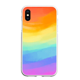 Чехол для iPhone XS Max матовый с принтом РАДУЖНЫЕ ВОЛНЫ | RAINBOW WAVES (Z) в городе Новоалтайск, Силикон | Область печати: задняя сторона чехла, без боковых панелей | Тематика изображения на принте: color | paint | rainbow | rainbow waves | waves | волны | краска | радуга | радужная | радужные волны | цветная | яркая