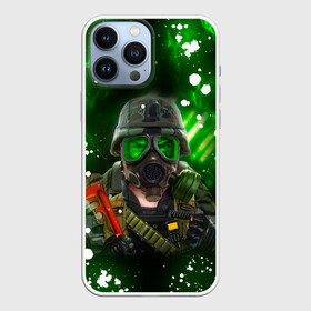 Чехол для iPhone 13 Pro Max с принтом Opposing Force | Адриан Шепард (+спина) (Z) в городе Новоалтайск,  |  | aperture laboratories | black mesa | half life | opposing force | valve | адриан шепард | блэк меса | вэлв | халф лайф