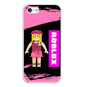 Чехол для iPhone 5/5S матовый с принтом BARBIE | ROBLOX | РОБЛОКС (Z) в городе Новоалтайск, Силикон | Область печати: задняя сторона чехла, без боковых панелей | barbie | barby | game | gamer | roblox | simulator | игра | конструктор | роблок | роблокс | симулятор | строительство | фигура