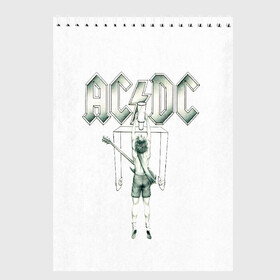 Скетчбук с принтом Flick of the Switch AC/DC в городе Новоалтайск, 100% бумага
 | 48 листов, плотность листов — 100 г/м2, плотность картонной обложки — 250 г/м2. Листы скреплены сверху удобной пружинной спиралью | Тематика изображения на принте: ac dc | acdc | acdc ас дс | angus young | back in black | highway to hell | mckinno | австралийская | ангус янг | ас дс | асдс | блюз | в форме | гитара | группа | крис слэйд | метал | молния | музыка | певец | рок | рок н ролл | стиви янг