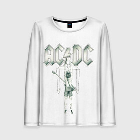 Женский лонгслив 3D с принтом Flick of the Switch AC/DC в городе Новоалтайск, 100% полиэстер | длинные рукава, круглый вырез горловины, полуприлегающий силуэт | ac dc | acdc | acdc ас дс | angus young | back in black | highway to hell | mckinno | австралийская | ангус янг | ас дс | асдс | блюз | в форме | гитара | группа | крис слэйд | метал | молния | музыка | певец | рок | рок н ролл | стиви янг
