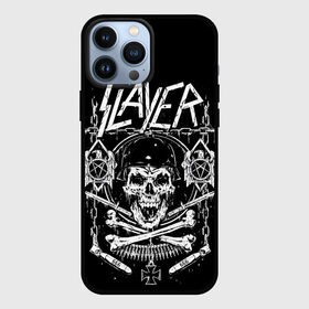 Чехол для iPhone 13 Pro Max с принтом Slayer в городе Новоалтайск,  |  | Тематика изображения на принте: metal | slayer | группы | метал | музыка | рок | трэш метал