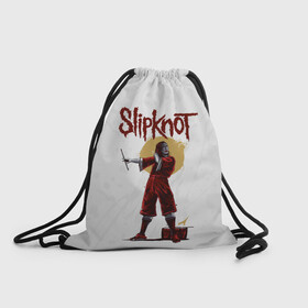 Рюкзак-мешок 3D с принтом SLIPKNOT | СЛИПКНОТ (Z) в городе Новоалтайск, 100% полиэстер | плотность ткани — 200 г/м2, размер — 35 х 45 см; лямки — толстые шнурки, застежка на шнуровке, без карманов и подкладки | joey jordison | rock | slipknot | джордисон джои | петля | рок | скользящий узел | слипкнот | тяжелый рок | удавка