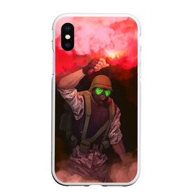 Чехол для iPhone XS Max матовый с принтом Half-Life | Opposing Force | Logo (+спина) (Z) в городе Новоалтайск, Силикон | Область печати: задняя сторона чехла, без боковых панелей | aperture laboratories | black mesa | half life | opposing force | valve | адриан шепард | блэк меса | вэлв | халф лайф