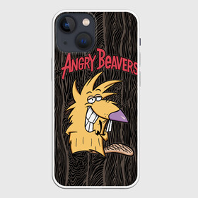 Чехол для iPhone 13 mini с принтом Крутые Бобры в городе Новоалтайск,  |  | cartoon | cartoon   series | cheerful | cool beavers | norbert | norbert foster beaver | весёлый | крутые бобры | мульт   сериал | мультфильм | норберт фостер | норберту