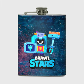 Фляга с принтом ЭШ Ash Brawl Stars в городе Новоалтайск, металлический корпус | емкость 0,22 л, размер 125 х 94 мм. Виниловая наклейка запечатывается полностью | Тематика изображения на принте: ash | brawl | brawl stars | brawlstars | brawl_stars | аш | бравл | бравлстарс | эш