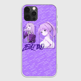 Чехол для iPhone 12 Pro Max с принтом Zero Two в прямоугольнике в городе Новоалтайск, Силикон |  | darling | darling in the franxx | zero two | вайфу | зеро ту | код 002 | любимый во франксе | франкс