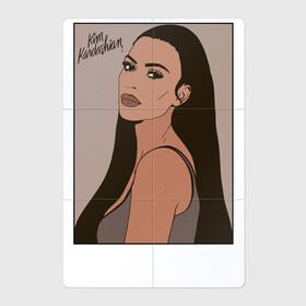 Магнитный плакат 2Х3 с принтом Ким Кардашьян / Kim Kardashian в городе Новоалтайск, Полимерный материал с магнитным слоем | 6 деталей размером 9*9 см | kim kardashian | девушка | знаменитости | кардашьян | ким кардашьян | ким кардашян | люди | мулатка | портрет | фотомодель