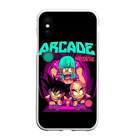 Чехол для iPhone XS Max матовый с принтом Dragon Ball, Драконий жемчуг в городе Новоалтайск, Силикон | Область печати: задняя сторона чехла, без боковых панелей | anime | dragon ball | son goku | аниме | гоку | драконий жемчуг | жемчуг дракона | манга | сон гоку | супер сайян