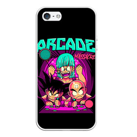 Чехол для iPhone 5/5S матовый с принтом Dragon Ball, Драконий жемчуг в городе Новоалтайск, Силикон | Область печати: задняя сторона чехла, без боковых панелей | anime | dragon ball | son goku | аниме | гоку | драконий жемчуг | жемчуг дракона | манга | сон гоку | супер сайян