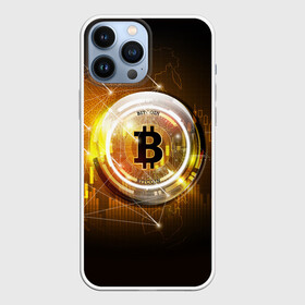 Чехол для iPhone 13 Pro Max с принтом КРИПТОВАЛЮТА БИТКОИН в городе Новоалтайск,  |  | bitcoin | btc | coin | биткоин | биткойн | валюта | деньги | криптовалюта | монета | платёжная система | технология