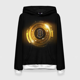Женская толстовка 3D с принтом BITCOIN  | КРИПТОВАЛЮТА в городе Новоалтайск, 100% полиэстер  | двухслойный капюшон со шнурком для регулировки, мягкие манжеты на рукавах и по низу толстовки, спереди карман-кенгуру с мягким внутренним слоем. | bitcoin | btc | coin | биткоин | биткойн | валюта | деньги | криптовалюта | монета | платёжная система | технология