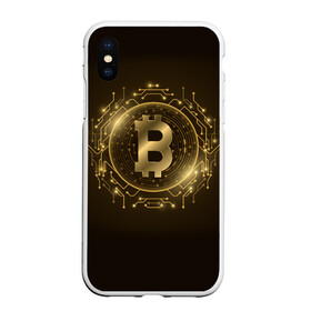 Чехол для iPhone XS Max матовый с принтом БИТКОИН | КРИПТОВАЛЮТА в городе Новоалтайск, Силикон | Область печати: задняя сторона чехла, без боковых панелей | Тематика изображения на принте: bitcoin | btc | coin | биткоин | биткойн | валюта | деньги | криптовалюта | монета | платёжная система | технология