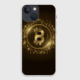 Чехол для iPhone 13 mini с принтом БИТКОИН | КРИПТОВАЛЮТА в городе Новоалтайск,  |  | bitcoin | btc | coin | биткоин | биткойн | валюта | деньги | криптовалюта | монета | платёжная система | технология