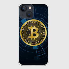 Чехол для iPhone 13 mini с принтом BITCOIN ВАЛЮТА в городе Новоалтайск,  |  | bitcoin | btc | coin | биткоин | биткойн | валюта | деньги | криптовалюта | монета | платёжная система | технология