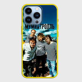 Чехол для iPhone 13 Pro с принтом Мумий Тролль Владивосток 2000 в городе Новоалтайск,  |  | ilya lagutenko | mumi troll | mumitrol | mumiy troll | music | rock band | russian rock | илья лагутенко | музыка | муми троль | мумий тролль | мумитроль | рок группа | русский рок