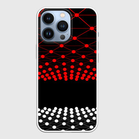 Чехол для iPhone 13 Pro с принтом Абстракция в городе Новоалтайск,  |  | абстракция | в крапинку | геометрия | минимализм | сетка | сеть