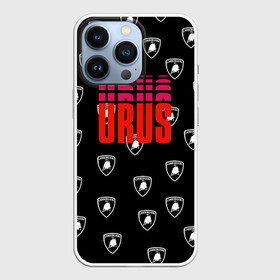 Чехол для iPhone 13 Pro с принтом Ламборджини в городе Новоалтайск,  |  | Тематика изображения на принте: urus | автомобиль | внедорожники | логотип lamborghini | роскошный кроссовер | супер спорт