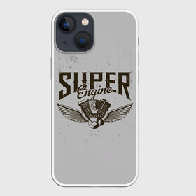Чехол для iPhone 13 mini с принтом Супер движок в городе Новоалтайск,  |  | moto | motorcycle | мопеды | мото | мотоцикл | мотоциклист | мотоциклисту | мотоциклисты | мотоцыклы | моцик