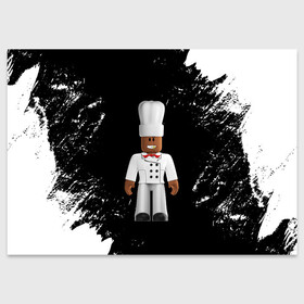 Поздравительная открытка с принтом ROBLOX | РОБЛОКС | LOGO (+спина) (Z) в городе Новоалтайск, 100% бумага | плотность бумаги 280 г/м2, матовая, на обратной стороне линовка и место для марки
 | game | gamer | logo | roblox | simulator | игра | конструктор | лого | логотип | роблок | роблокс | симулятор | строительство | фигура