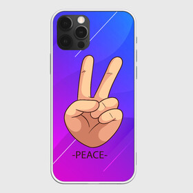 Чехол для iPhone 12 Pro Max с принтом ВСЕМ МИР | PEACE (Z) в городе Новоалтайск, Силикон |  | anarchy | hippies | peace | анархизм | анархия | два пальца | знак | знаки | любовь | мир | мир всем | хиппи