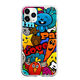 Чехол для iPhone 11 Pro Max матовый с принтом LOVE | PEACE | PARTY (Z) в городе Новоалтайск, Силикон |  | anarchy | hippies | party | peace | анархизм | анархия | вечеринка | два пальца | знак | знаки | любовь | мир | овощи | фрукты | хиппи