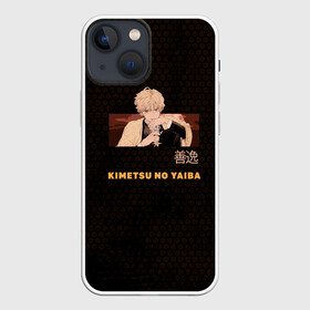 Чехол для iPhone 13 mini с принтом Зеницу Агацума в городе Новоалтайск,  |  | demon slayer | kimetsu no aiba | zenitsu agatsuma | зеницу агацума | клинок | рассекающий демонов