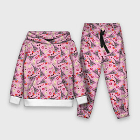 Детский костюм 3D (с толстовкой) с принтом Париж в городе Новоалтайск,  |  | amur | fashion | for lovers | france | glamor | love | paris | romance | амур | гламур | город любви | для влюбленных | любовь | мода | париж | романтика | страна | франция | эйфелева башня