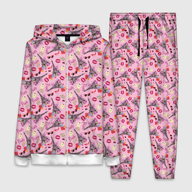Женский костюм 3D с принтом Париж в городе Новоалтайск,  |  | amur | fashion | for lovers | france | glamor | love | paris | romance | амур | гламур | город любви | для влюбленных | любовь | мода | париж | романтика | страна | франция | эйфелева башня