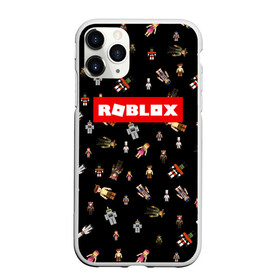 Чехол для iPhone 11 Pro Max матовый с принтом ROBLOX PATTERN | РОБЛОКС (Z) в городе Новоалтайск, Силикон |  | game | gamer | pattern | roblox | simulator | игра | конструктор | паттерн | роблок | роблокс | симулятор | строительство | фигура