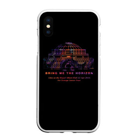 Чехол для iPhone XS Max матовый с принтом  Live at the Royal Albert Hall - BMTH в городе Новоалтайск, Силикон | Область печати: задняя сторона чехла, без боковых панелей | bmth | bring me the horizon | альтернативный | бмт | бмтх | бмтш | брин | бринг | горизонт | достань для меня | дэткор | зе | метал | ми | рок | хоризон | электроник