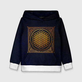 Детская толстовка 3D с принтом Sempiternal - BMTH в городе Новоалтайск, 100% полиэстер | двухслойный капюшон со шнурком для регулировки, мягкие манжеты на рукавах и по низу толстовки, спереди карман-кенгуру с мягким внутренним слоем | bmth | bring me the horizon | альтернативный | бмт | бмтх | бмтш | брин | бринг | горизонт | достань для меня | дэткор | зе | метал | ми | рок | хоризон | электроник