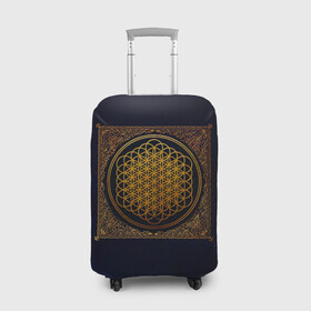 Чехол для чемодана 3D с принтом Sempiternal - BMTH в городе Новоалтайск, 86% полиэфир, 14% спандекс | двустороннее нанесение принта, прорези для ручек и колес | bmth | bring me the horizon | альтернативный | бмт | бмтх | бмтш | брин | бринг | горизонт | достань для меня | дэткор | зе | метал | ми | рок | хоризон | электроник