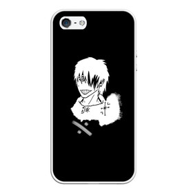 Чехол для iPhone 5/5S матовый с принтом Книга Моро  в городе Новоалтайск, Силикон | Область печати: задняя сторона чехла, без боковых панелей | аниме | арт | демон | злой | манга | улыбка