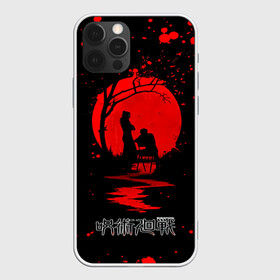 Чехол для iPhone 12 Pro Max с принтом Кровавая луна Магическая битва  в городе Новоалтайск, Силикон |  | Тематика изображения на принте: anime | jujutsu kaisen | manga | sorsery fight | аниме | аниме мальчик | годжо сатору | джутсу кайсен | дзюдзюцу кайсэн | инумак | итадори юдзи | магическая битва | манга | нобара кугисаки | проклятия | сукуна рёмен