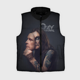 Женский жилет утепленный 3D с принтом Ozzy Osbourne в городе Новоалтайск,  |  | black sabbath | hard rock | heavy metal | john michael osbourne | ozzy osbourne | джон майкл осборн | оззи осборн | хард рок | хеви метал