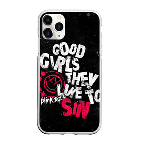 Чехол для iPhone 11 Pro матовый с принтом Blink 182, Good Girl в городе Новоалтайск, Силикон |  | punk | группы | музыка | панк