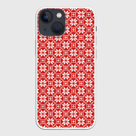 Чехол для iPhone 13 mini с принтом Алатырь в городе Новоалтайск,  |  | алатырь | восмиконечная звезда | вышиванка | вышивка крестом | звезда руси | макошь | оберег | обереги славян | обережная вышивка | орнамент | родноверие | русич | русская рубашка | русь | сварог