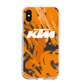 Чехол для iPhone XS Max матовый с принтом KTM | КТМ (Z) в городе Новоалтайск, Силикон | Область печати: задняя сторона чехла, без боковых панелей | Тематика изображения на принте: enduro | grange | ktm | moto | moto sport | motocycle | sportmotorcycle | гранж | ктм | мото | мото спорт | мотоспорт | спорт мото