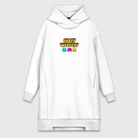 Платье-худи хлопок с принтом Space Invaders | Old game (Z) в городе Новоалтайск,  |  | dendy | invaders | logo | nintendo | shootem up | space invaders | денди | захватчики | космические захватчики | лого | логотип | су имбэ | чужаки
