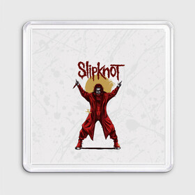 Магнит 55*55 COREY TAYLOR | SLIPKNOT | СЛИПКНОТ (Z): в городе Новоалтайск, Пластик | Размер: 65*65 мм; Размер печати: 55*55 мм | corey taylor | corey todd taylor | rock | slipknot | кори тейлор | кори тодд тейлор | петля | рок | скользящий узел | слипкнот | тяжелый рок | удавка