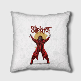 Подушка 3D с принтом COREY TAYLOR | SLIPKNOT | СЛИПКНОТ (Z) в городе Новоалтайск, наволочка – 100% полиэстер, наполнитель – холлофайбер (легкий наполнитель, не вызывает аллергию). | состоит из подушки и наволочки. Наволочка на молнии, легко снимается для стирки | corey taylor | corey todd taylor | rock | slipknot | кори тейлор | кори тодд тейлор | петля | рок | скользящий узел | слипкнот | тяжелый рок | удавка