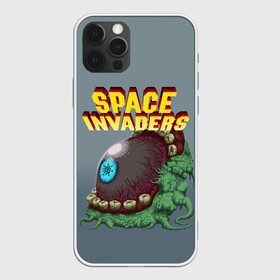 Чехол для iPhone 12 Pro Max с принтом Boss | Space Invaders | Old game (Z) в городе Новоалтайск, Силикон |  | boss | dendy | invaders | nintendo | shootem up | space invaders | денди | захватчики | космические захватчики | су имбэ | чужаки