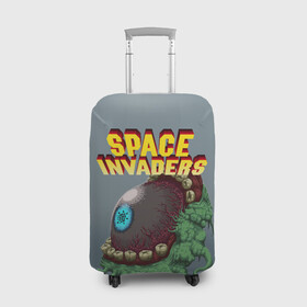 Чехол для чемодана 3D с принтом Boss | Space Invaders | Old game (Z) в городе Новоалтайск, 86% полиэфир, 14% спандекс | двустороннее нанесение принта, прорези для ручек и колес | boss | dendy | invaders | nintendo | shootem up | space invaders | денди | захватчики | космические захватчики | су имбэ | чужаки